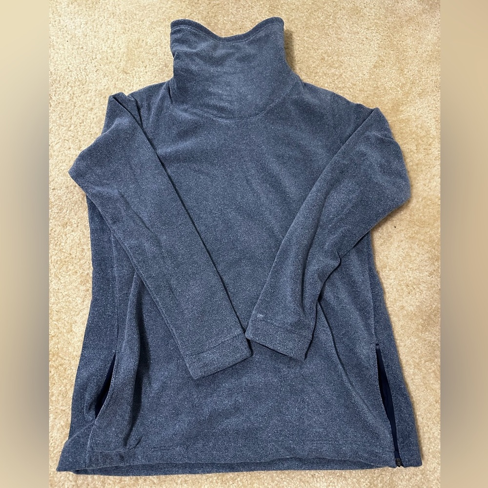 Womens Nike Therma Fleece Dri-Fit Tunic Turtleneck Pullover